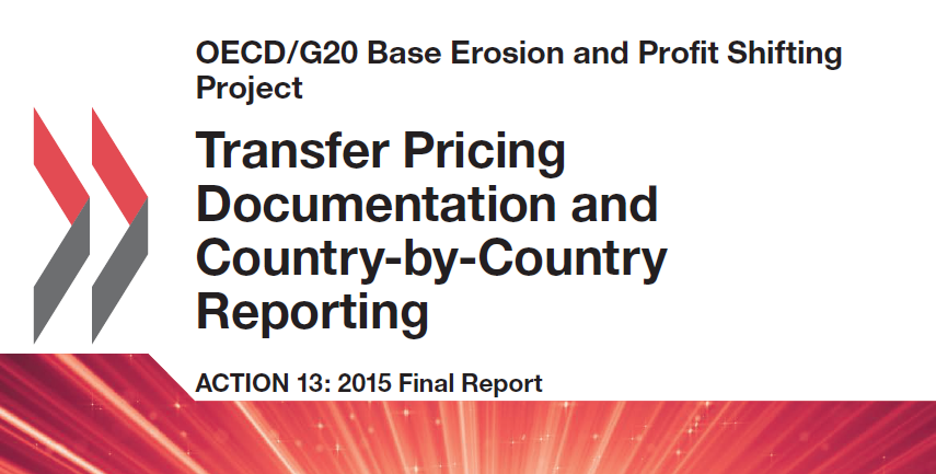 BEPS Action 13: Transfer Pricing Documentation and Country-by-Country Reporting